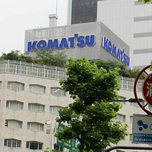 コマツが３日続伸、パキスタンの銅・金鉱開発プロジェクト向けに鉱山機械を提供