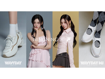 FILA キュロットM 2025年春夏 aespa”のNINGNINGを起用したFILA 2025年春夏シーズンモデルの新